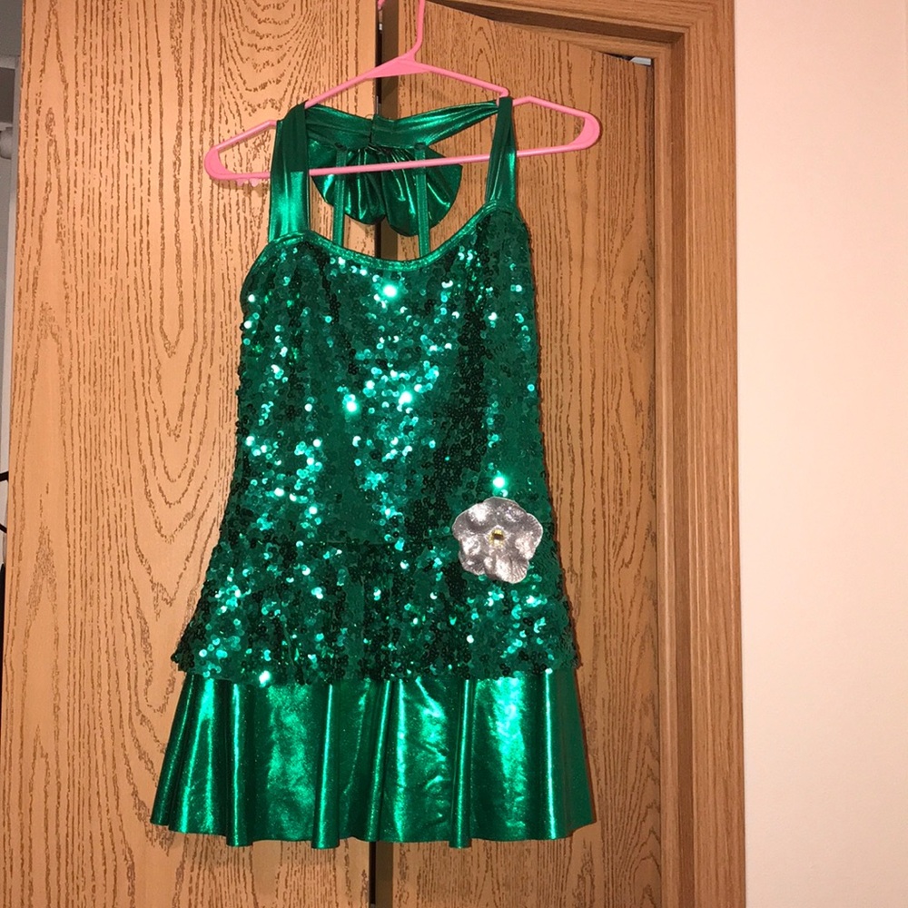 💚Green dance costume💚